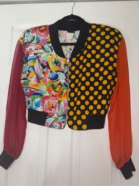Deadstock Judy Knapp Bomber Jacket Vintage Statement Piece